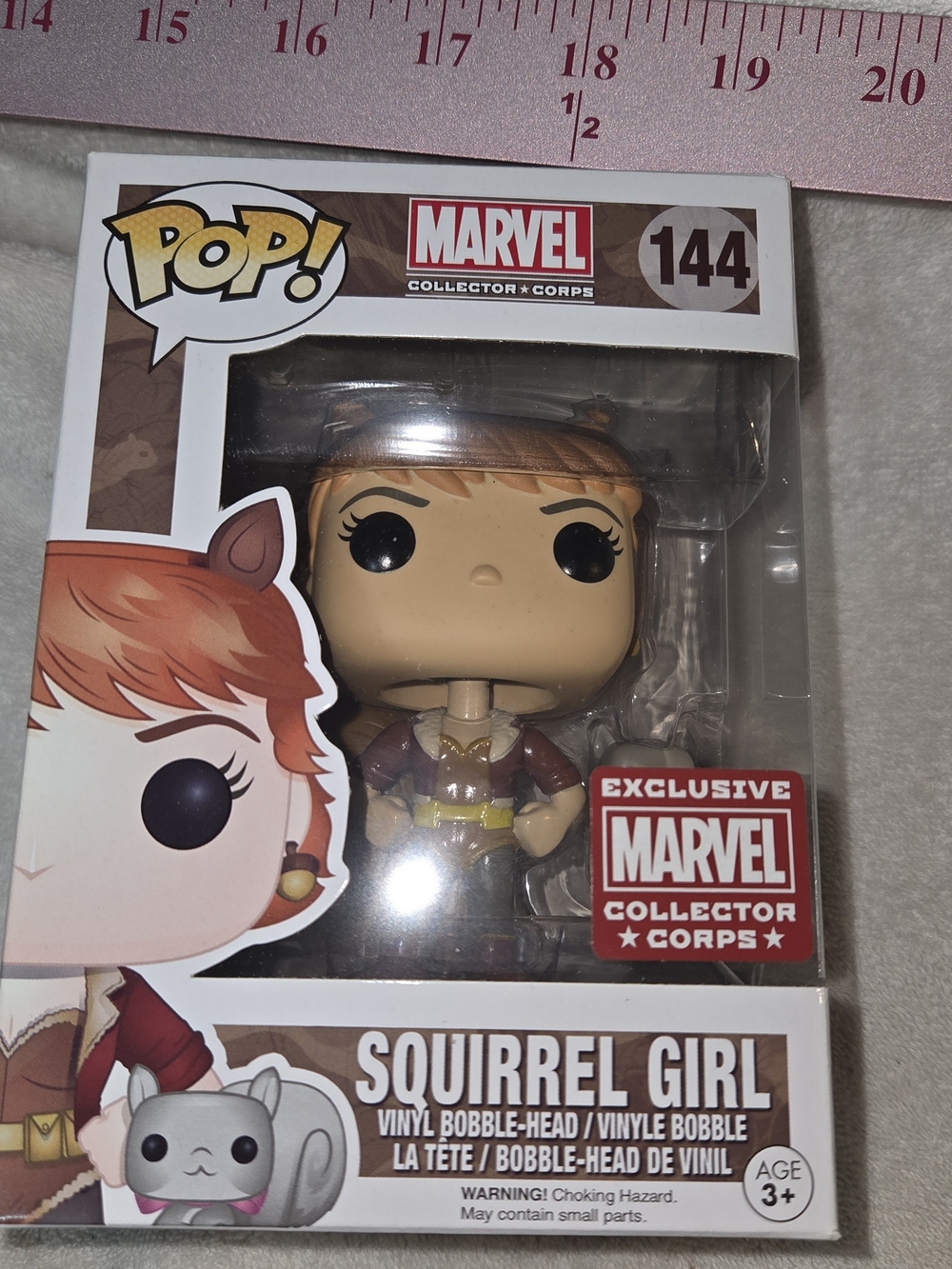 Funko Pop! Marvel Squirrel Girl - Red Hair, Brown Outfit